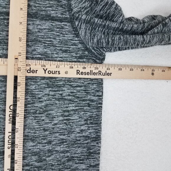 NEW Vintage 1946 Nordstrom Men's M 1/4 Zip Fleece Pullover Top in Charcoal Gray - Picture 8 of 10